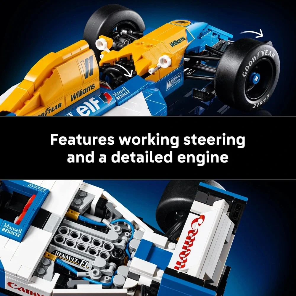 LEGO ICONS/WILLIAMS RACING FW14B/NIGEL MANSELL/10353/799 PCS/NEW/MSLIWR070226